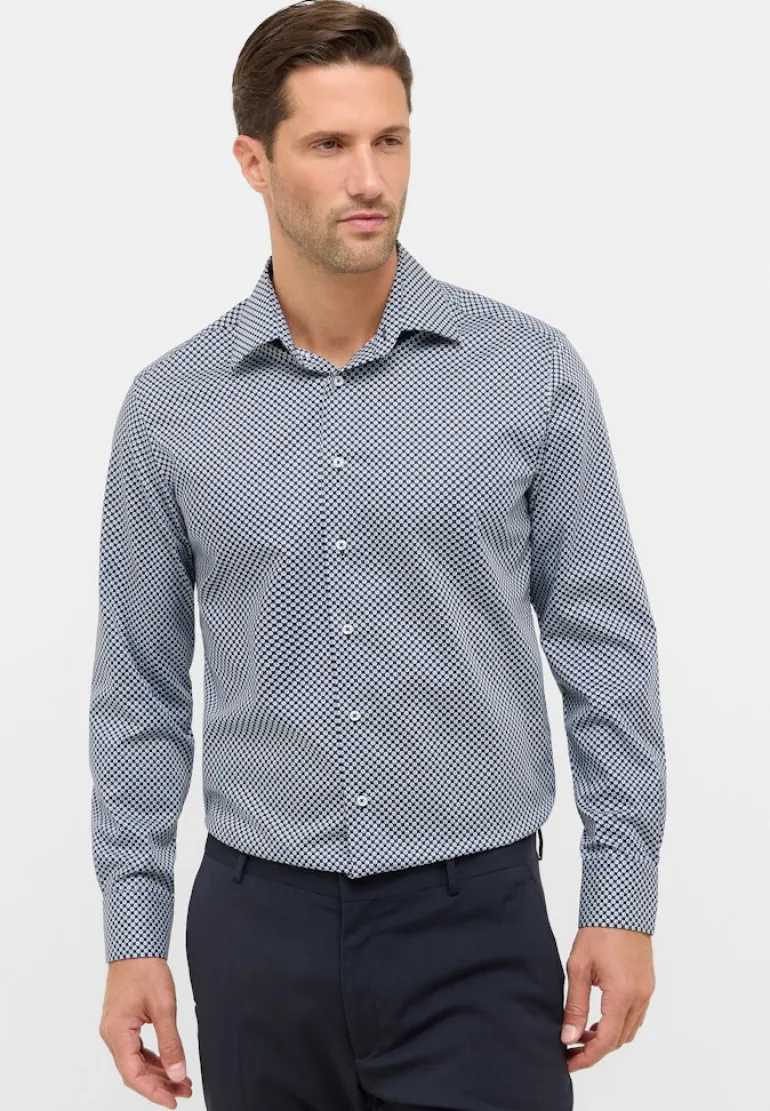 Hemd Twill super langer Arm (72 cm) navy