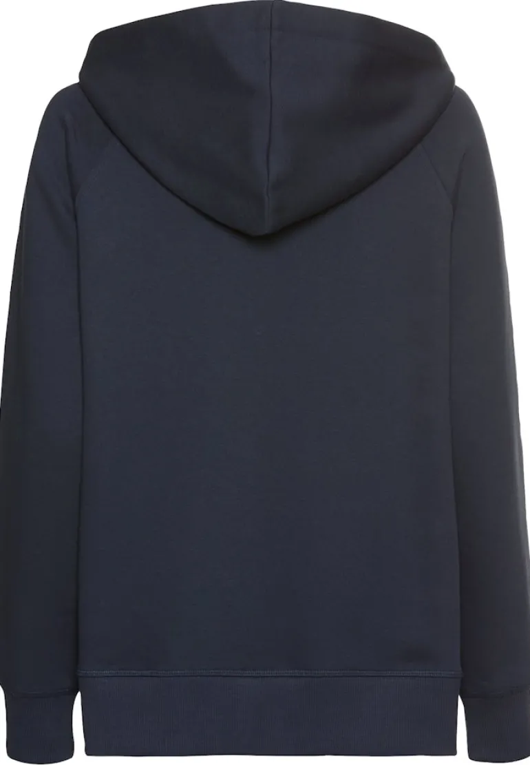 Hoodie aus reiner Baumwolle night blue