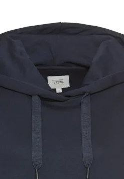 Hoodie aus reiner Baumwolle night blue