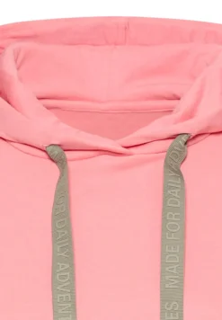Hoodie aus reiner Baumwolle winter berry