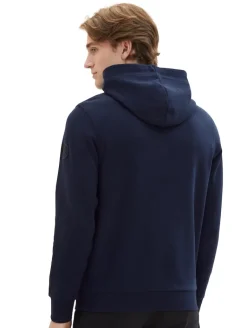 Hoodie mit Logo Print sky captain blue