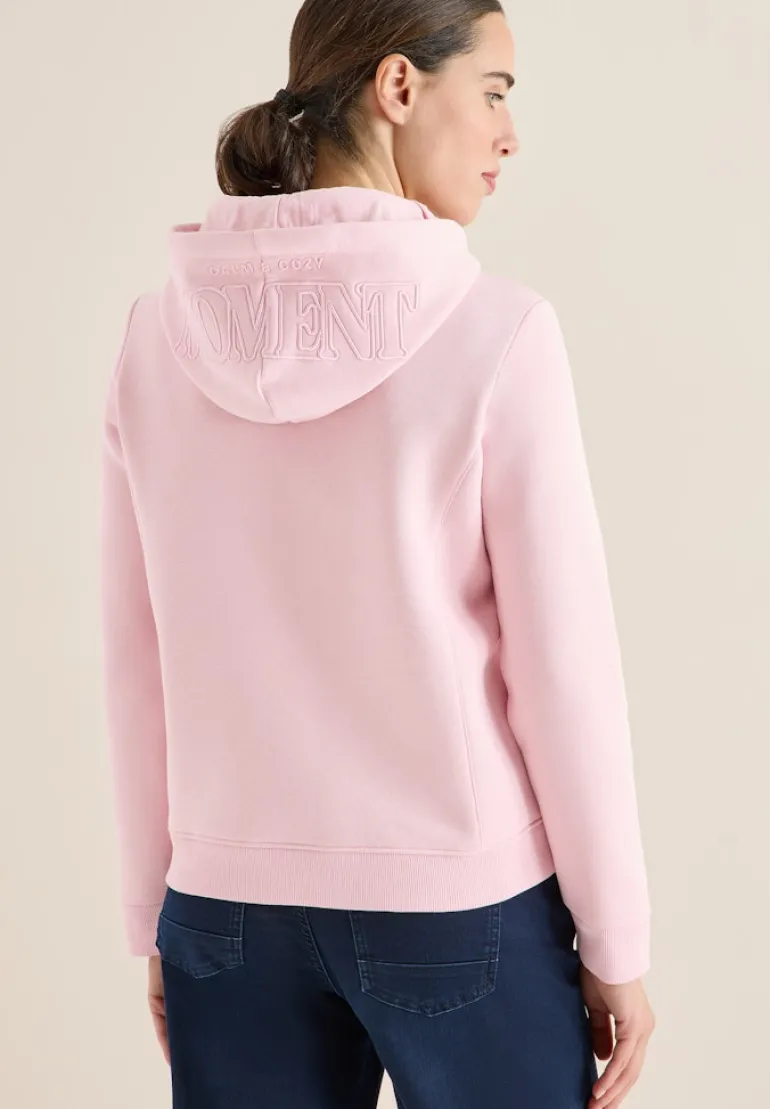 Hoodie mit Stickerei blossom glow