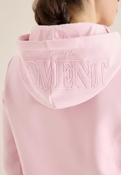 Hoodie mit Stickerei blossom glow