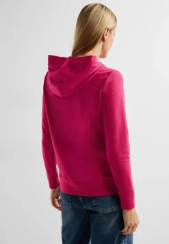 Hoodie Shirt mit Wording cosy coral