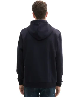 Hoodie Sweatshirt mit Logo-Print sky captain blue