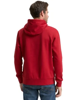 Hoodie Sweatshirt mit Logo-Print coach red