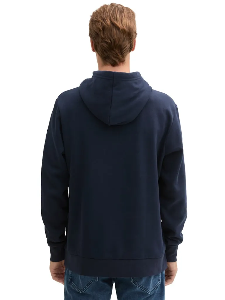 Hoodie Sweatshirt mit Logo-Print sky captain blue