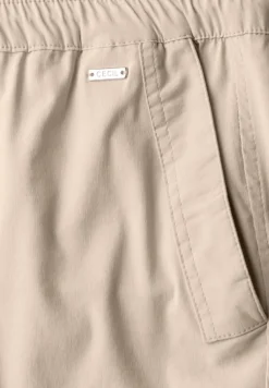 Hose im Casual Fit boulder beige