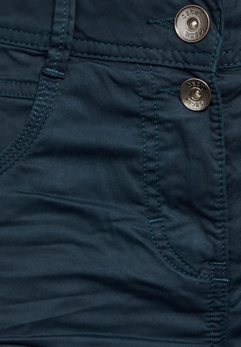 Hose im Casual Fit oil blue