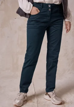 Hose im Casual Fit oil blue