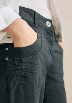 Hose im Casual Fit slate khaki