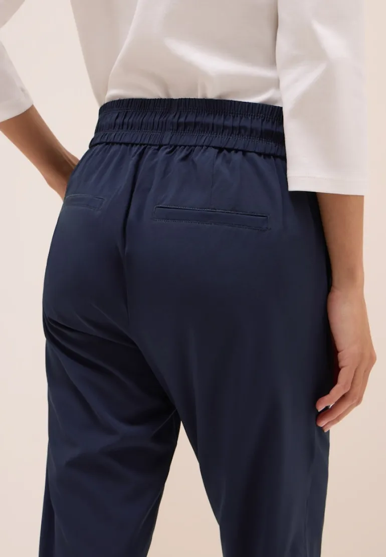 Hose im Casual Fit urban dark blue