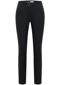 Hose im Leder-Look black