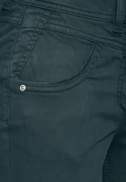 Hose im Slim Fit fir green