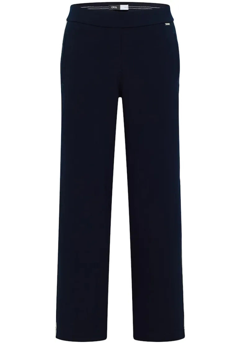 Hose mit Tape-Detail urban dark blue