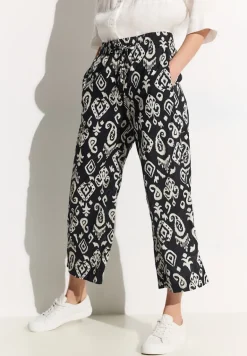 7/8 Hose mit Wide Legs black