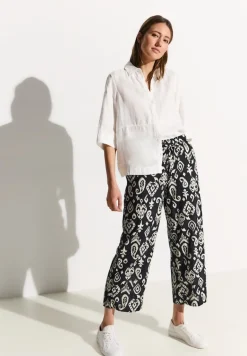 7/8 Hose mit Wide Legs black