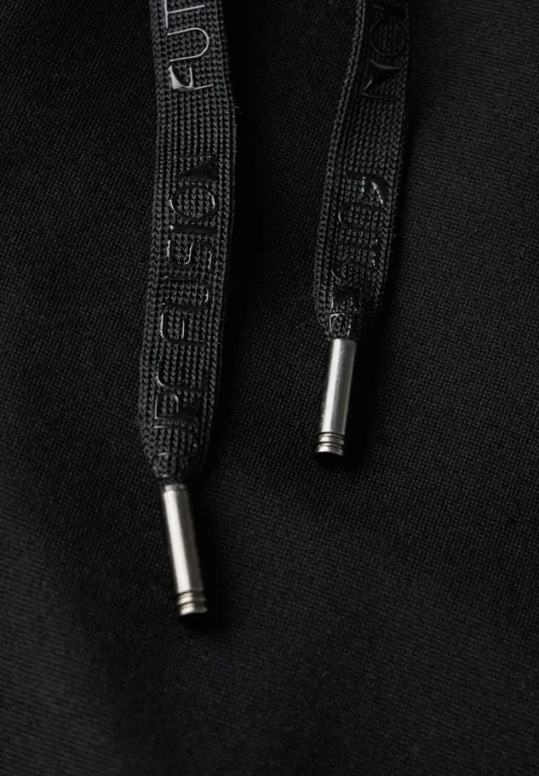 Hose mit Zipper Details black