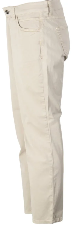 Hose Slim Fit 7/8 beige