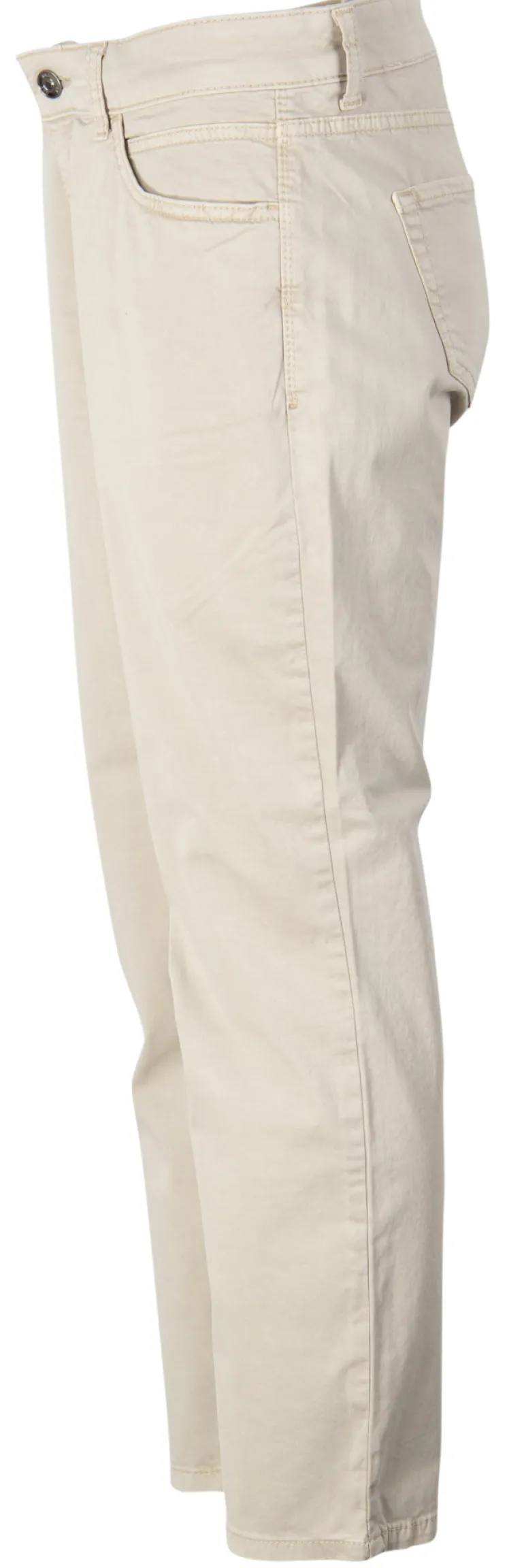 Hose Slim Fit 7/8 beige
