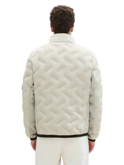 Hybrid Jacke mit Kapuze beige alfalfa
