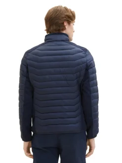 Hybrid Jacke mit recyceltem Polyester sky captain blue
