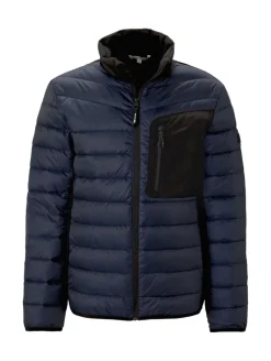 Hybrid Jacke mit Stehkragen sky captain blue