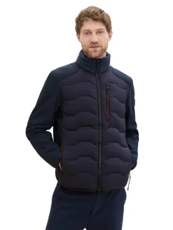 Hybrid Jacke mit Stehkragen sky captain blue