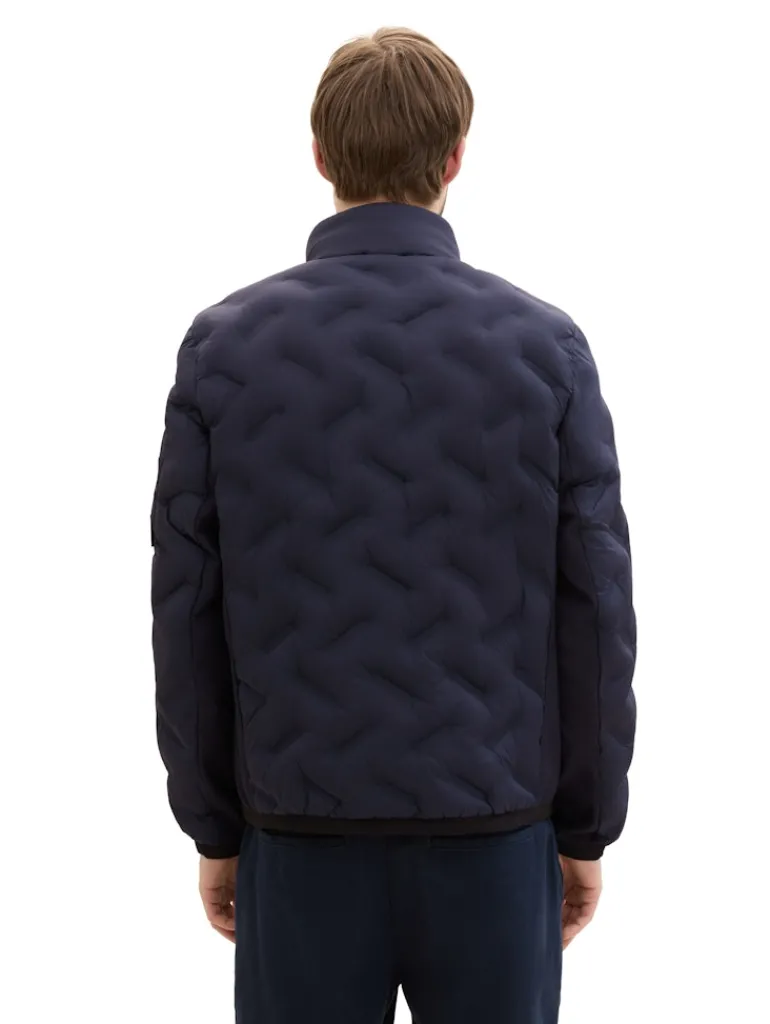 Hybrid Jacke mit verstaubarer Kapuze sky captain blue