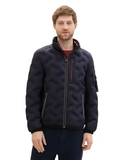 Hybrid Jacke mit verstaubarer Kapuze sky captain blue