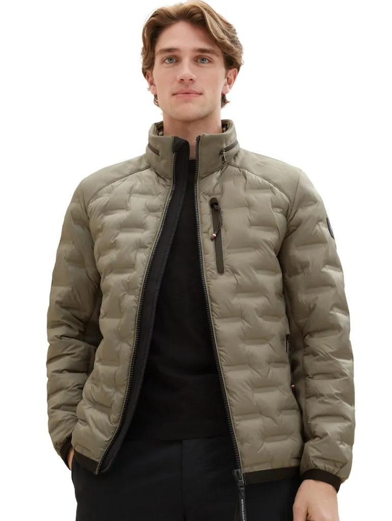 Hybrid Jacke smokey olive green