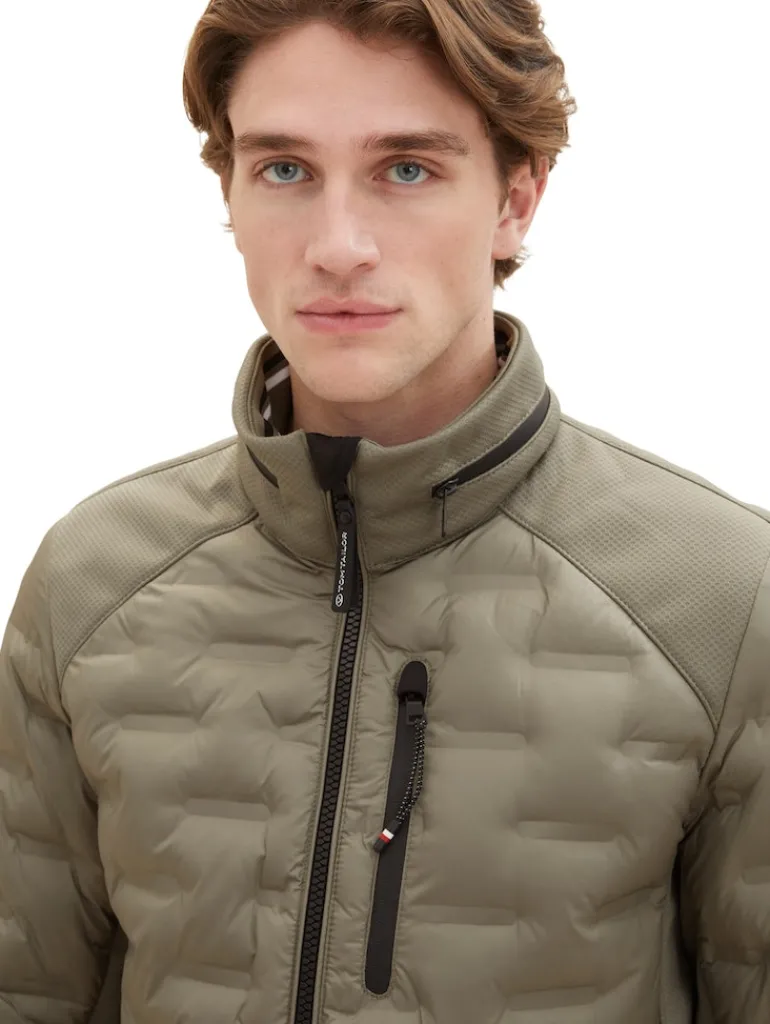 Hybrid Jacke smokey olive green