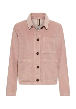 Indoor Blazer mit Taschen dark mauve pink