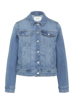 Indoor-Jacke blau