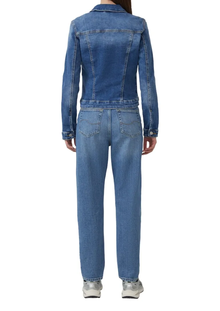 Indoor-Jacke blau
