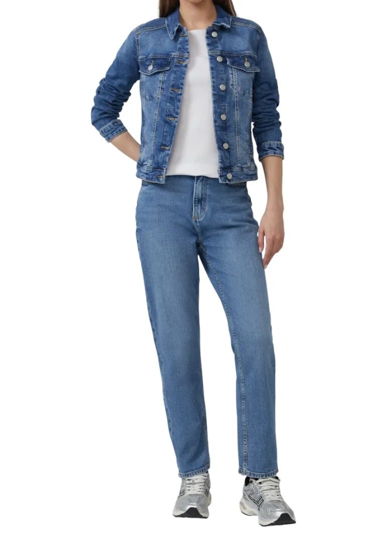 Indoor-Jacke blau