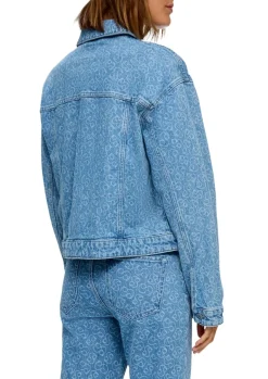 Indoor-Jacke blau
