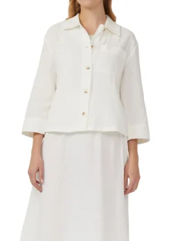 Indoor-Jacke creme