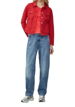 Indoor-Jacke rot