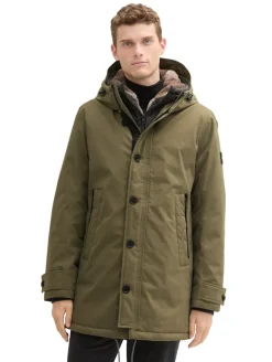 2-in-1 Parka jungle soil green