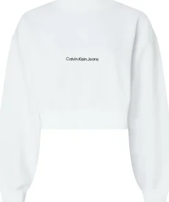 INSTITUTIONAL MOCK NECK bright white