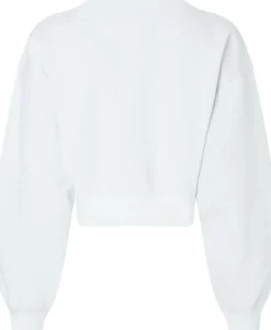 INSTITUTIONAL MOCK NECK bright white