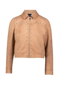 Jacke in Wildlederoptik cinnamon swirl