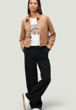 Jacke in Wildlederoptik cinnamon swirl
