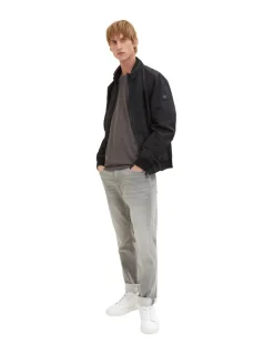 Jacke mit Stehkragen black