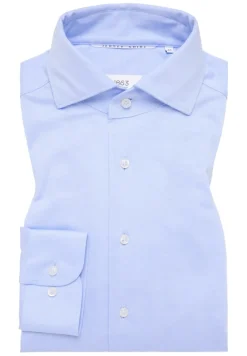 Japanese Knitted Single-Jersey Langarm hellblau
