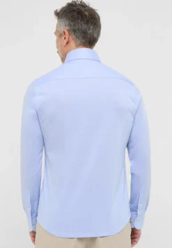 Japanese Knitted Single-Jersey Langarm hellblau