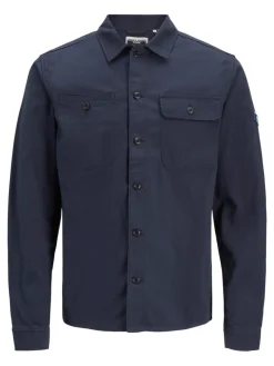 JCOBEN CLASSIC OVERSHIRT LS SN navy blazer