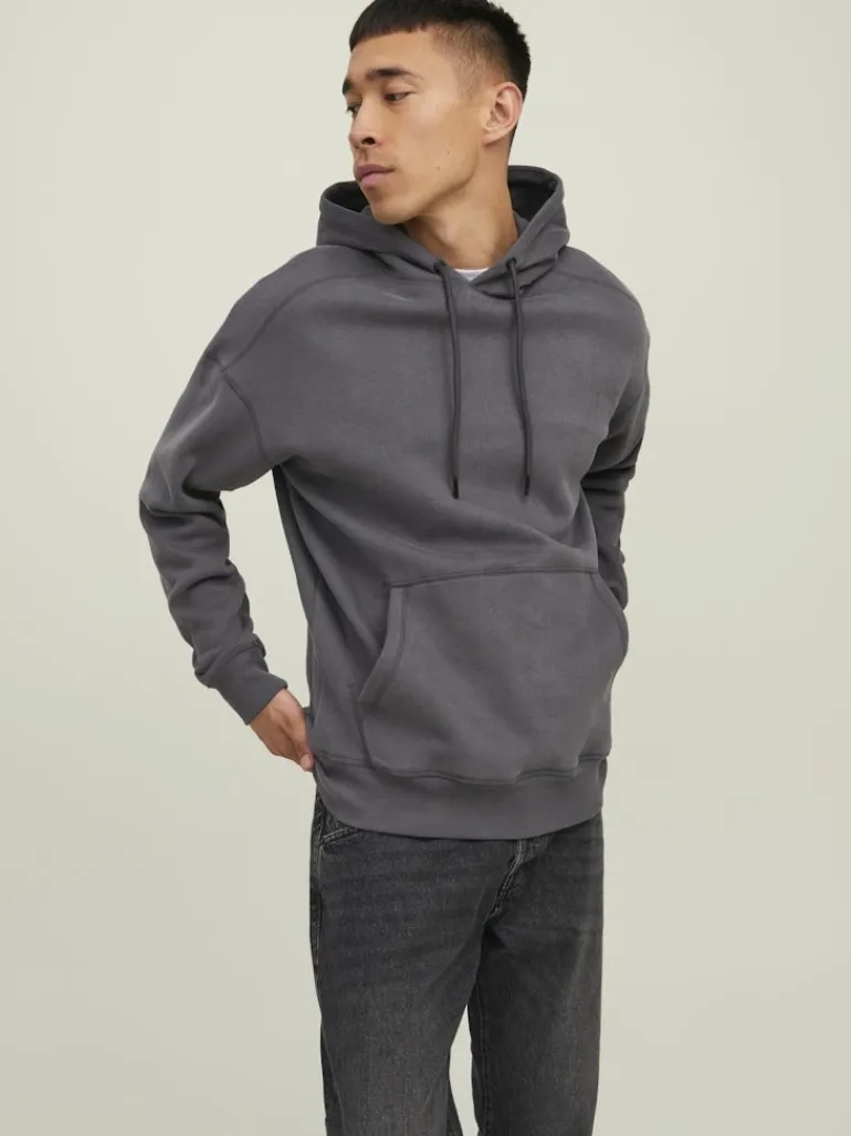 JCOCLASSIC WAFFLE SWEAT HOOD NOOS asphalt