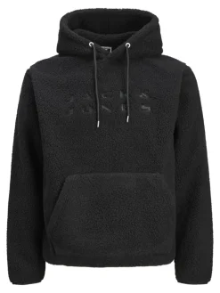 JCOFLARE TEDDY SWEAT HOOD black